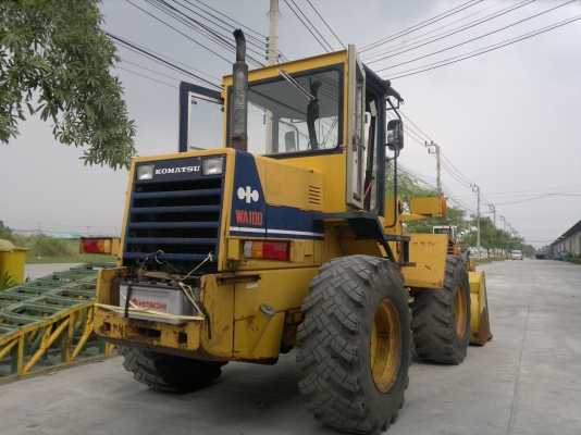 ขายรถตักล้อยาง KOMATSU WA100-1 sn;30547 รถนอกนำเข้าไม่เคยใช้ในไทย ราคาไม่สูงโทรมานะ 085-9049669 ขายรถตักล้อยาง KOMATSU WA100-1 sn;30547 รถนอกนำเข้าไม่เคยใช้ในไทย ราคาไม่สูงโทรมานะ 085-9049669