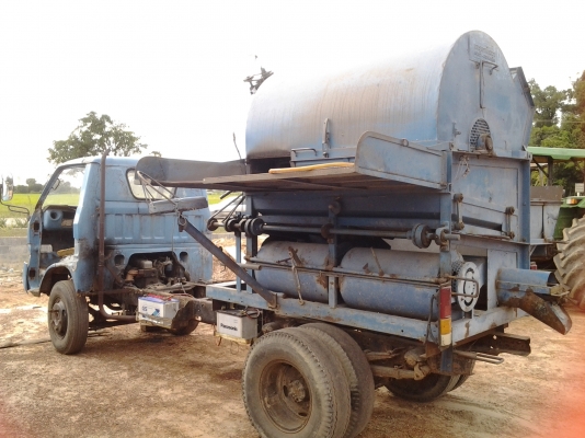 ISUZU เครื่อง 100 แรง ติดตู้นวดเกษตรพัฒนา  5ฟุตจัมโบ้