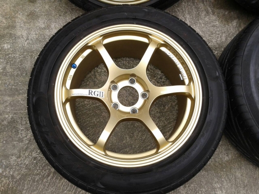 แม็ก RCII  ขอบ 17 พร้อมยาง 225 55 ปี 12  หน้า 8 หลัง 9