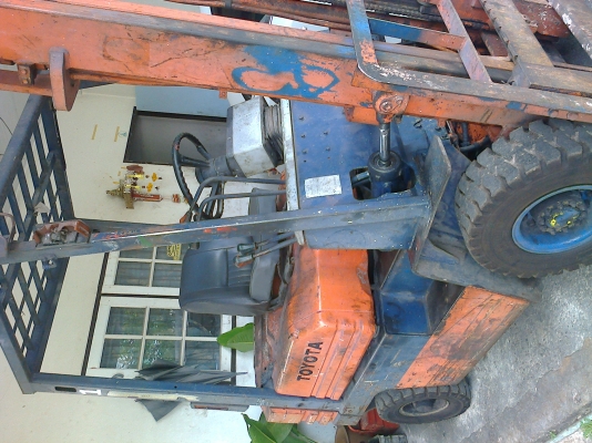 ขาย 160,000บาท รถยก TOYOTA รุ่น5 FD15 เครื่องยนต์ดีเซล1dz เกียร์ธรรมดา เสาสูง3เมตร ขาย 160,000บาท รถยก TOYOTA รุ่น5 FD15 เครื่องยนต์ดีเซล1dz เกียร์ธรรมดา เสาสูง3เมตร