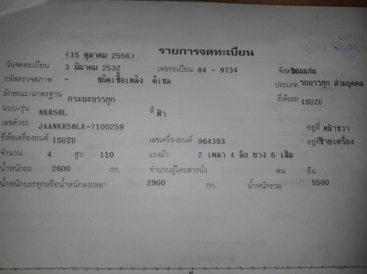 ขาย 6 ล้อ 110 แรง ISUZU NKR รถห้างแท้100\% ดาวน์ 65000 บาท จัดแน้นซ์ได้ทั่วประเทศ เกียร์สั้น พวงมาลัยพาวเวอร์ เครื่องแน่นปึ๊ก แรง ดีมาก ไม่มีไอ แซตซีสวย ไม่ผุ ไม่ดาม รถสวยมากๆ สวยจัด พร้อมโอน พร้อมใช้งานได้เลย....... ขาย 6 ล้อ 110 แรง ISUZU NKR รถห้างแท้100\% ดาวน์ 65000 บาท จัดแน้นซ์ได้ทั่วประเทศ เกียร์สั้น พวงมาลัยพาวเวอร์ เครื่องแน่นปึ๊ก แรง ดีมาก ไม่มีไอ แซตซีสวย ไม่ผุ ไม่ดาม รถสวยมากๆ สวยจัด พร้อมโอน พร้อมใช้งานได้เลย.......