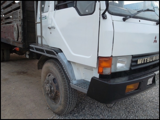 ขายด่วน รถบรรทุก 6ล้อ MITSUBISHI FUSO FK455  160 แรง ช่วงยาว 7.2M คอกสูง รถเดิมๆ พร้อมใช้งาน ราคาสุดคุ้ม