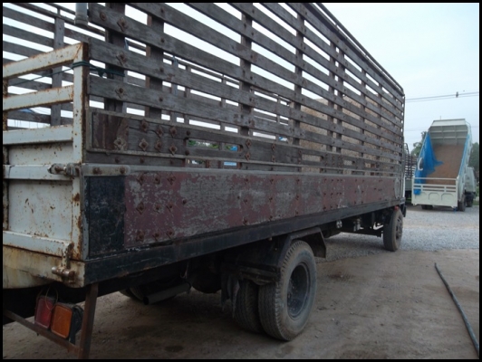 ขายด่วน รถบรรทุก 6ล้อ MITSUBISHI FUSO FK455  160 แรง ช่วงยาว 7.2M คอกสูง รถเดิมๆ พร้อมใช้งาน ราคาสุดคุ้ม