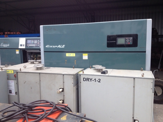 ปั้มลมสกรูKobe 100แรง 55000 สภาพสวย(จมน้ำ)