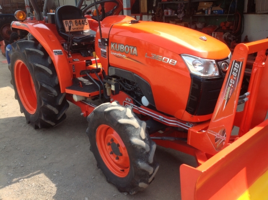 ปัญญาแทรคเตอร์มาแล้ว...จัดมาตามคำเรียกร้อง นางฟ้า คูโบต้า L3608 ใบมีดคานล่าง  ผาน6x22 เล่มทะเบียนพร้อม