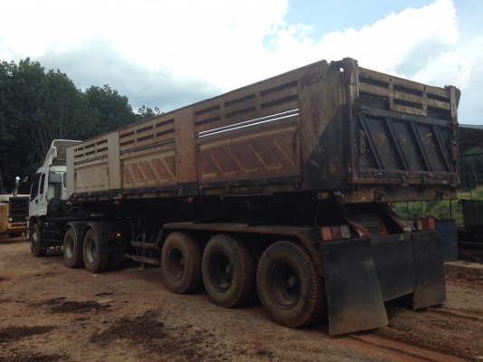 ขายหัวลาก ISUZU 320 พร้อมหางมิชิดั๊ม สามเพลาแท้ ปลายปี49 สนใจโทร0819701072