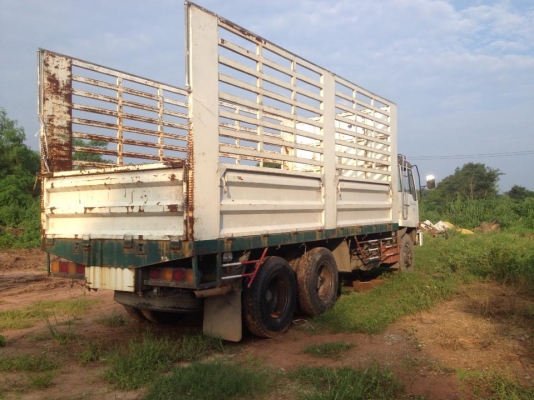 ขายตามสภาพ..MITSUBISHI FK215K รถล่อง วางเครื่อง 6D16 190แรงม้า สภาพเดิมๆ คัซซีสวย ไม่ผุ กะบะคอกเหล็ก