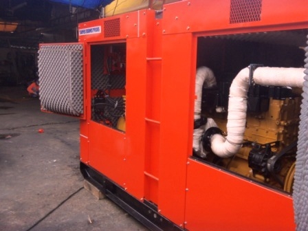 ขายเครื่องปั่นไฟประกอบใหม่ MITSUBISHI 150 Kva. รับประกัน 6 เดือน