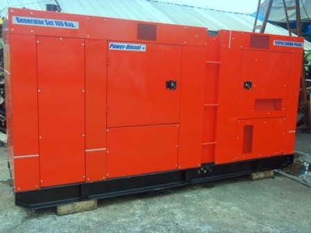 ขายเครื่องปั่นไฟประกอบใหม่ MITSUBISHI 150 Kva. รับประกัน 6 เดือน