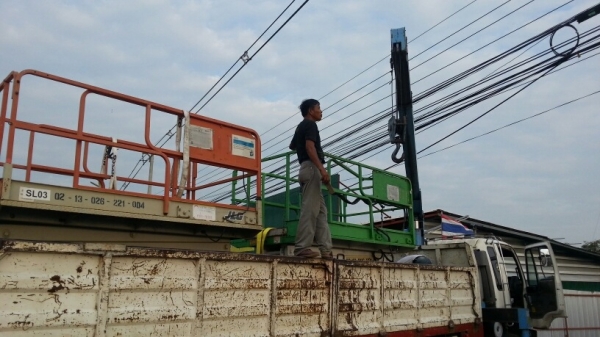 เลิกกิจการ ขายรถบรรทุกสิบล้อ เพลาเดียว ติดเฮี้ยบ TADANO 3ตัน เครื่อง 220แรงม้า พร้อมรถกระเช้าขากรรไกร