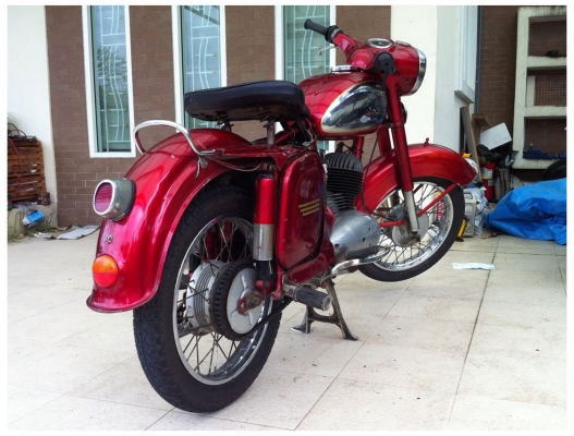 รถยุโรป Jawa CZ125 รถปี1964