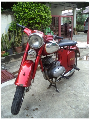 รถยุโรป Jawa CZ125 รถปี1964