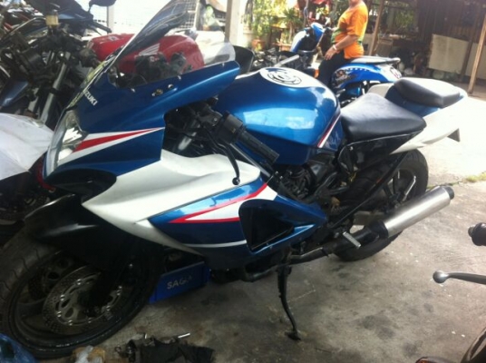 ขาย GSX400 ทะเบียนแท้ พรบ ครบ ภาษีหมด57 แฟริ่งK5 ไมล์ดิจิต้อล มีคลิบให้ดูครับ line มาเลย ขาย GSX400 ทะเบียนแท้ พรบ ครบ ภาษีหมด57 แฟริ่งK5 ไมล์ดิจิต้อล มีคลิบให้ดูครับ line มาเลย