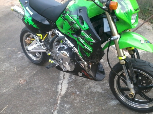 ขาย KSR สภาพดีพร้อมใช้งาน แต่งเต็ม ล้อแม็ก อะไหล่ชุบ