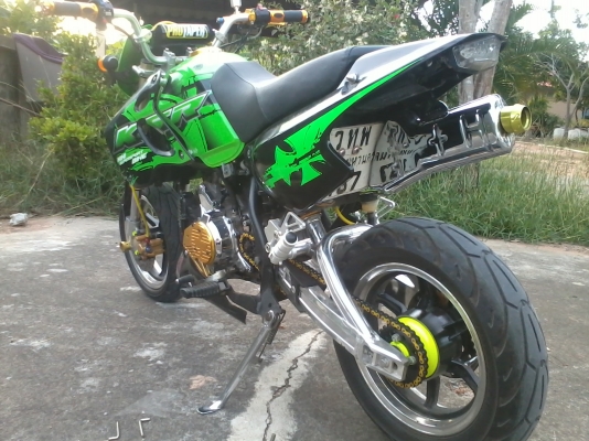 ขาย KSR สภาพดีพร้อมใช้งาน แต่งเต็ม ล้อแม็ก อะไหล่ชุบ