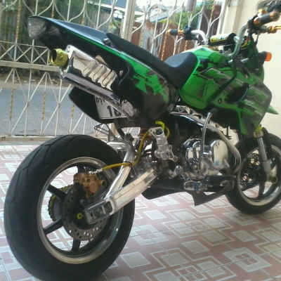 ขาย KSR สภาพดีพร้อมใช้งาน แต่งเต็ม ล้อแม็ก อะไหล่ชุบ