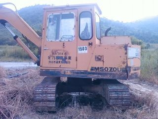 ขายรถแบคโฮ Mitsubishi MS70 เท่ากับ PC60 สภาพพร้อมใช้งานครับ 280000 เจ้าของขายเอง ขายรถแบคโฮ Mitsubishi MS70 เท่ากับ PC60 สภาพพร้อมใช้งานครับ 280000 เจ้าของขายเอง