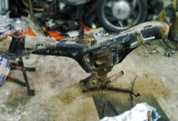 ขายโครง+แคร้ง+ทะเบียนโอน K125