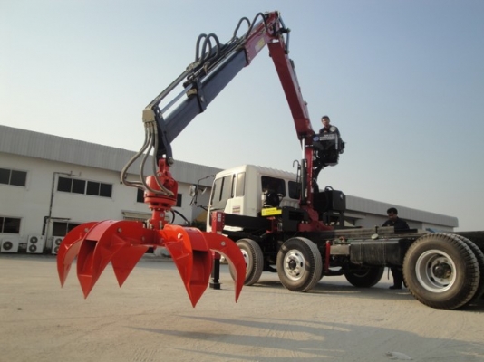 เครนติดหลังรถบรรทุก DONGYANG