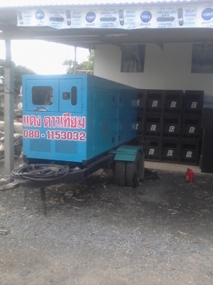 ขายเครื่องปั่นไฟ125 kvaไดมาราทอนเครื่องยนต์นิสสันPD 6สูบ(080-1153032)