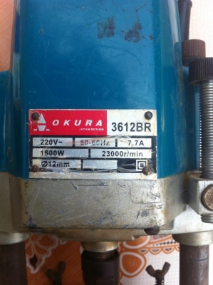 เร้าท์เตอร์OKURA รุ่น3612BR สภาพดี ราคาถูก เร้าท์เตอร์OKURA รุ่น3612BR สภาพดี ราคาถูก