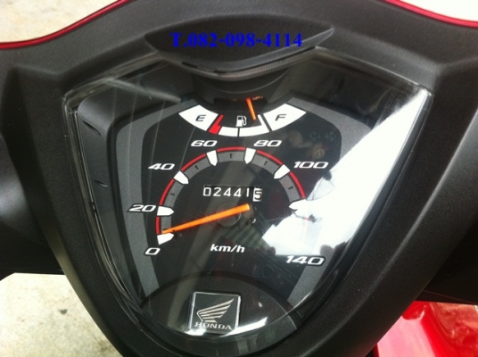 ฮอนด้า สเปซี่ ไอ สีแดง รถปี 55