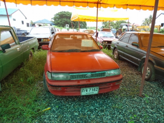 ขายเก๋ง TOYOTA  เครื่อง 1.6 ปี1991  ขายตามสภาพ086-4457033 ไม่ลดแล้วครับ