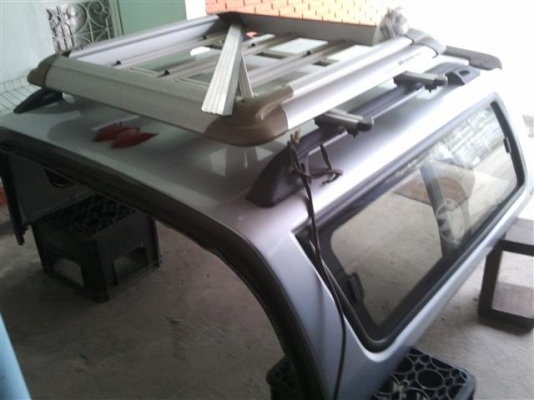 ขายหลังคาไฟเบอร์กลาส CARRYBOY ทรงเสมอเก๋ง สีบรอนซ์เงิน สำหรับรถ 4 ประตู ISUZU D-MAX สภาพดีมาก ไม่ผุ ไม่ชำรุด ราคา 10,000.- (ไม่รวมติดตั้ง) ขายหลังคาไฟเบอร์กลาส CARRYBOY ทรงเสมอเก๋ง สีบรอนซ์เงิน สำหรับรถ 4 ประตู ISUZU D-MAX สภาพดีมาก ไม่ผุ ไม่ชำรุด ราคา 10,000.- (ไม่รวมติดตั้ง)