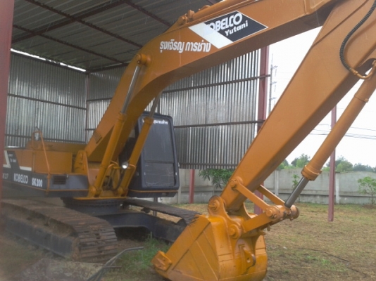 KOBELCO SK200 บูมอามสวยครับ แอเย็นครับต่อรองใด้ครับ