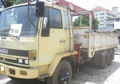 ขาย FVM 175 แรง ติดเครน 3 ตัน 4 ท่อน กระบะ 5.5 เมตร โทร 088-4501277