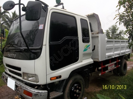 รถบรรทุก 6 ล้อดั๊มพ์  ยี่ห้อ ISUZU รุ่น DEGA  205 แรงม้า