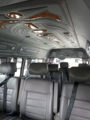 รถตู้ดาวน้อยผ่อนนานเเต่งVIPเเล้วพร้อมใช้งานออกทัวได้เลย