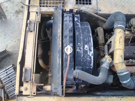 รถแคโฮ CAT E200B มีลายหัวเจาะ