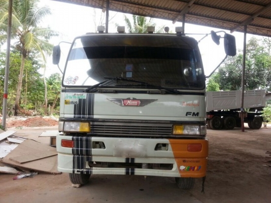 รถฮีโน่ 10 ล้อดั้ม FM1M  220 แรงม้า. ปี 38  นใจติดต่อ 081 - 6079515