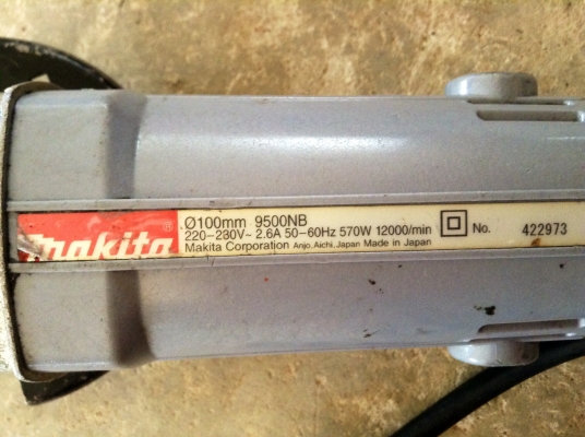 ขายหินเจียร์ 4" ยี่ห้อ มากีต้า รุ่น 9500NB