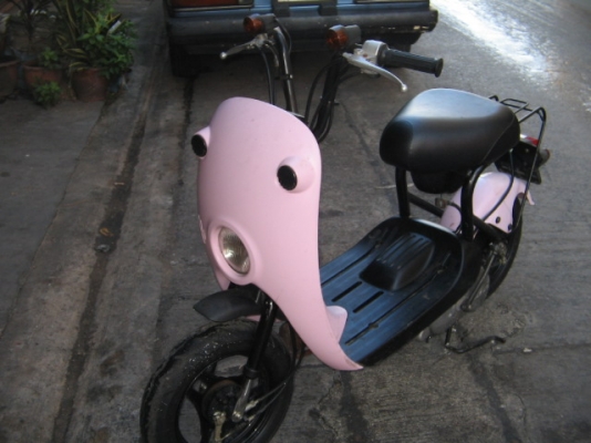 ขาย Suzuki Choinori (โชอิโนริ) 50 cc รุ่นตาหวานไฟเลี้ยวบนมีตะแกรงท้าย ราคา 13,500