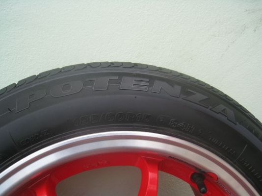 ขายล้อแม็ก CE28N 15"x7" 4/100 +ยางปี 09 (081-3747940)