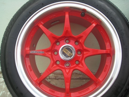 ขายล้อแม็ก CE28N 15"x7" 4/100 +ยางปี 09 (081-3747940)