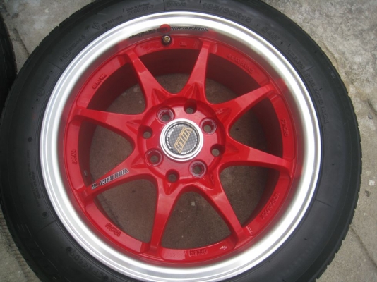 ขายล้อแม็ก CE28N 15"x7" 4/100 +ยางปี 09 (081-3747940)