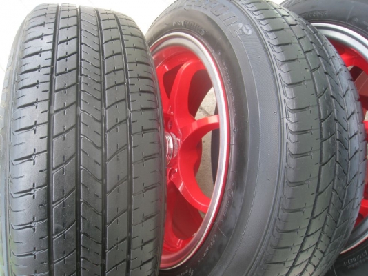 ขายล้อแม็ก CE28N 15"x7" 4/100 +ยางปี 09 (081-3747940)