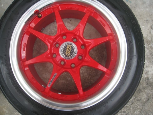 ขายล้อแม็ก CE28N 15"x7" 4/100 +ยางปี 09 (081-3747940)
