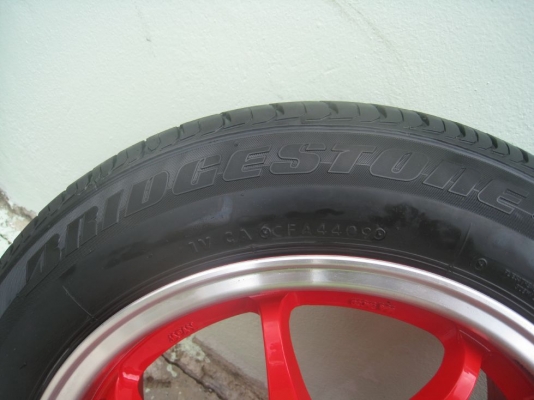 ขายล้อแม็ก CE28N 15"x7" 4/100 +ยางปี 09 (081-3747940)