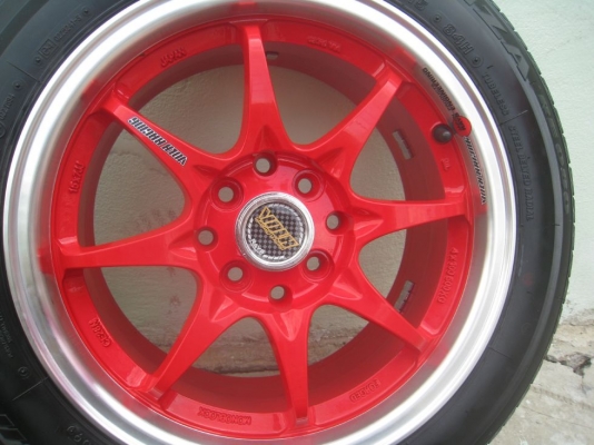 ขายล้อแม็ก CE28N 15"x7" 4/100 +ยางปี 09 (081-3747940)