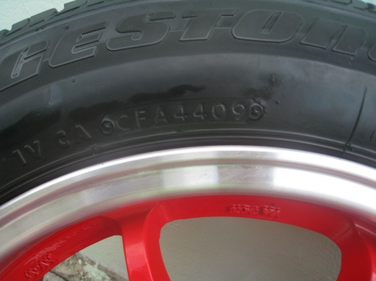 ขายล้อแม็ก CE28N 15"x7" 4/100 +ยางปี 09 (081-3747940)