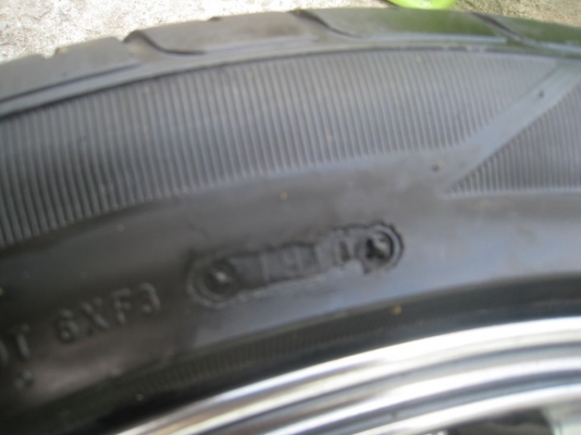 ขายล้อแม็ก Advanti Motor Rismo 17"x7" 5/114 et40 + ยางปี10-12(081-3747940)