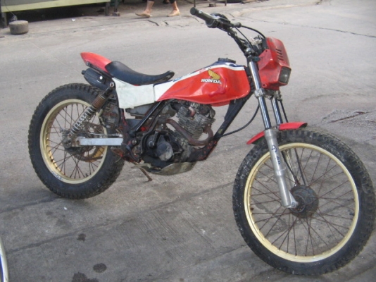 ขาย Honda TLR 200 cc วิบากประกอบใหม่นำเข้าญี่ปุ่น เครื่องดี ราคา 27,500