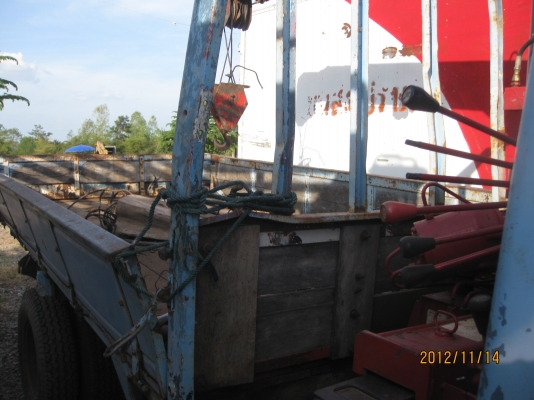 ขายรถติดเครน3ตัน ISUZU 110 ฝาดำ กะบะไม่สวย เครื่องแห้งดี คัสชีสวย