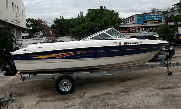 ปี2007 Bayliner 18.5ฟุต/เครื่อง3.0/four-stroke135แรงม้าประหยัดน้ำมัน 580000บาท