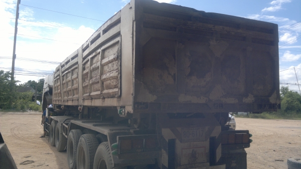 ขายด่วนMISUBISHI FN627หัวลากติดก๊าซ260แรงม้า NGV8ถังลูกพ่วง3เพลาดั้มราคาคุยกันได้โทรเลย 0811844469