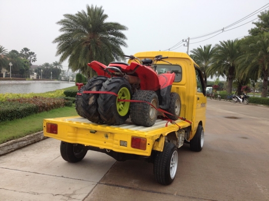 s200 หลังคาสูง หัวฉีด สีเหลืองได้ใจ ราคาไม่แรง